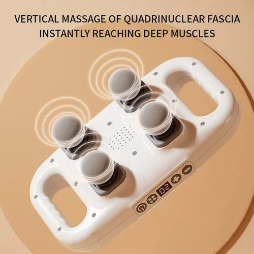 Onal Mart Head Massage Gun 4 Headed Massager Gun