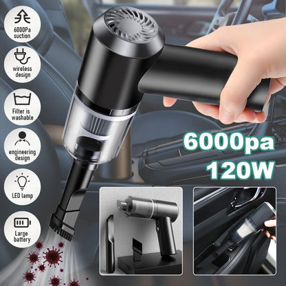 3 in 1 Vacuum Cleaner Dust Collection Car Vacuum Cleaner (German Edition)